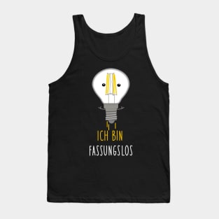 Funny lightbulb out of the socket (b) Tank Top